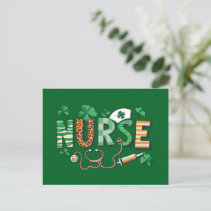 Sjuksköterskeliv Sjuksköterskedagsgåvor St Patrick Vykort