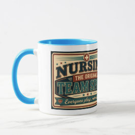 Sjuksköterskepresent Mug–Roligt present till omvår Mugg