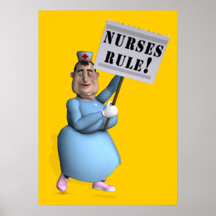 Sjuksköterskeregel! Poster