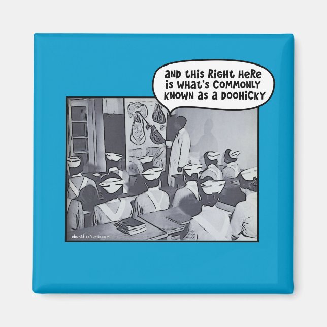Sjuksköterskeskola - Doohicky Magnet (Framsidan)