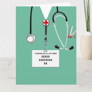 Sjuksköterskeskola RN Nurse Studenten Kort