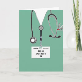 Sjuksköterskeskola RN Nurse Studenten Kort