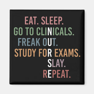 Sjuksköterskeskola student Future Nurse RN Gifts Magnet