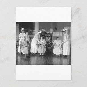 Sjuksköterskeskola, tidigt 1900-talet vykort