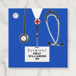 Sjuksköterskeskolan Studenten Gåvor Etiketter