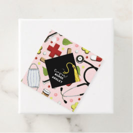 Sjuksköterskeskolan Studenten Gåvor Etiketter