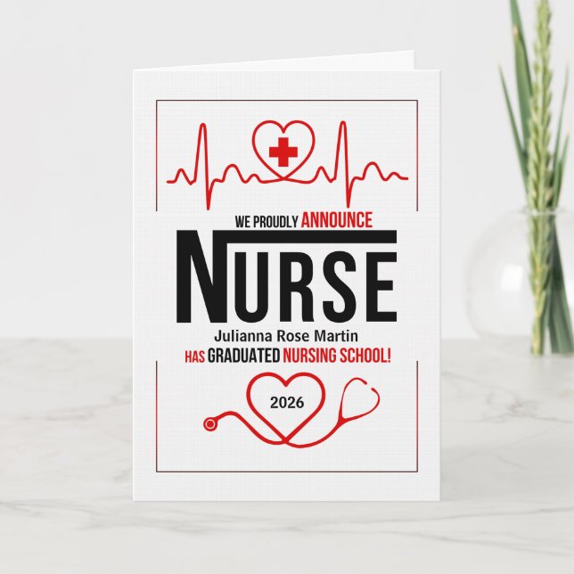 Sjuksköterskeskolans tillkännagivande i Student me Kort (Framsida)