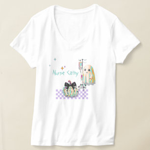 Sjuksköterskespökcitatteckumpor coquette whit t shirt