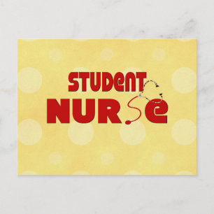 Sjuksköterskestudent Vykort