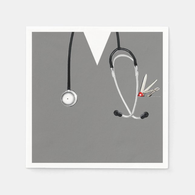 SjuksköterskeStudentfest Pappersservett (Framsidan)