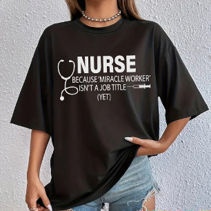 Sjukskötersketräja, examenspresent till RN, medici T Shirt