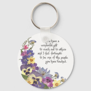 sjuksköterskeuppskattning eller tack nyckelring