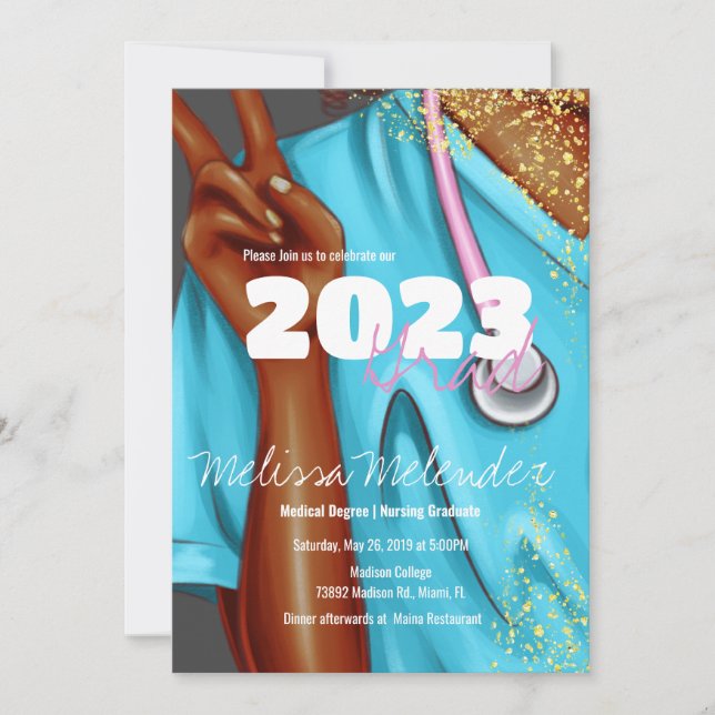 Sjuksköterskeutexaminerad 2023 inbjudningar (Framsida)