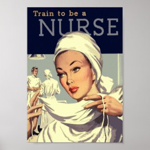 Sjuksköterskevintage Poster
