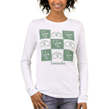 Sjuksköterskeyrke Kappa och Stetoskop T-Shirt