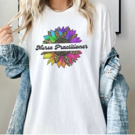Sjuksköterskeyrket Rainbow Solros T Shirt