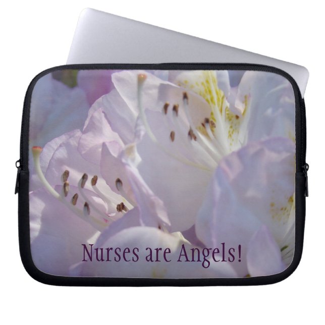 Sjuksköterskor är änglar! Dator laptop fodral slee (Framsidan)