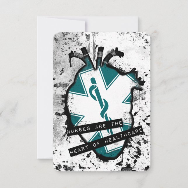 Sjuksköterskor är hälso- och sjukvårdens anatomisk inbjudningar (Framsida)