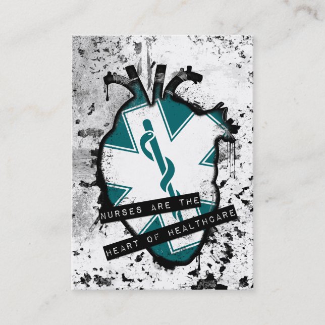 Sjuksköterskor är hälso- och sjukvårdens anatomisk visitkort (Framsida)