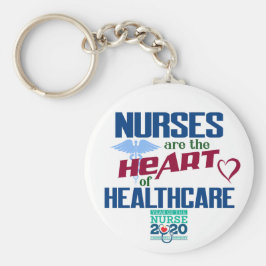 Sjuksköterskor är hjärtat i hälso- och sjukvårdsår nyckelring