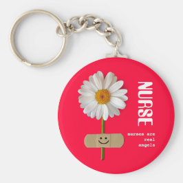 Sjuksköterskor är Real Änglar. Nyckelkedja för lee Nyckelring