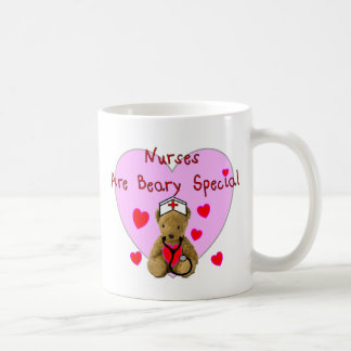 Sjuksköterskor är speciella nallegåvor för BEARY Kaffemugg