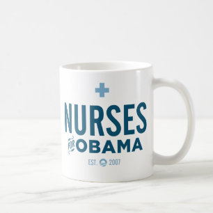 Sjuksköterskor för Obama Kaffemugg