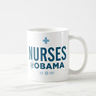 Sjuksköterskor för Obama Kaffemugg