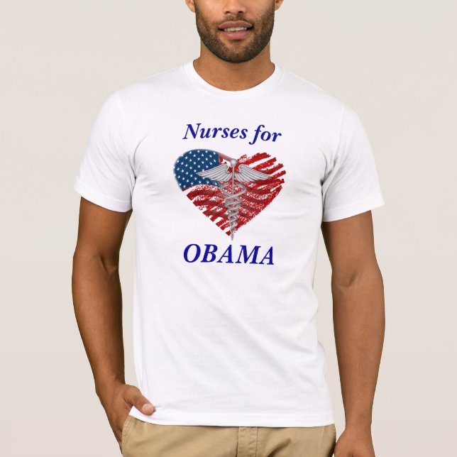 Sjuksköterskor för OBAMA Tröja (Framsida)