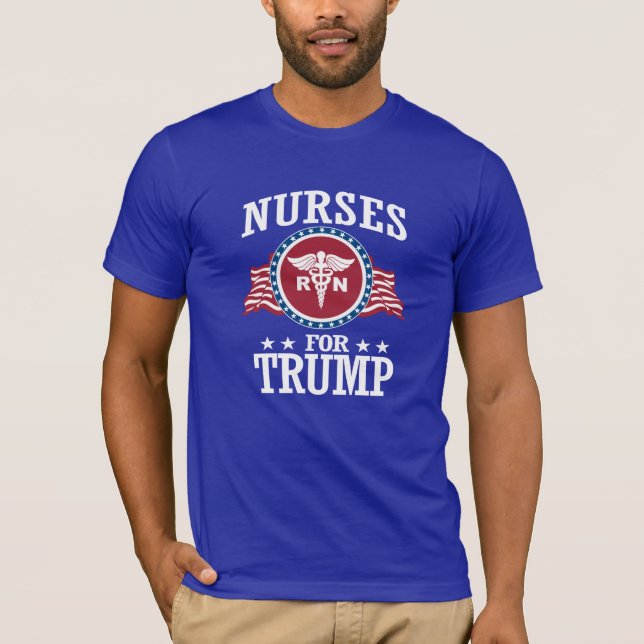 SJUKSKÖTERSKOR FÖR TRUMF T SHIRT (Framsida)