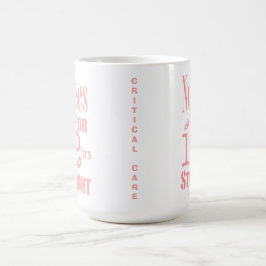 Sjuksköterskor gör det 12 raka timmar! - KRITISK Kaffemugg