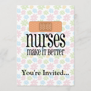 Sjuksköterskor gör det förbättrar, förbinder inbjudningar