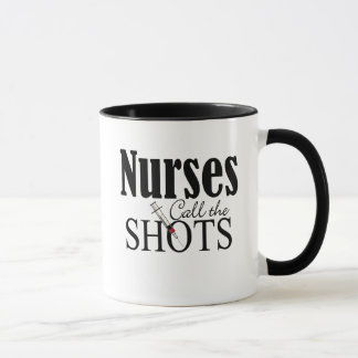 Sjuksköterskor kallar på Shots Mugg
