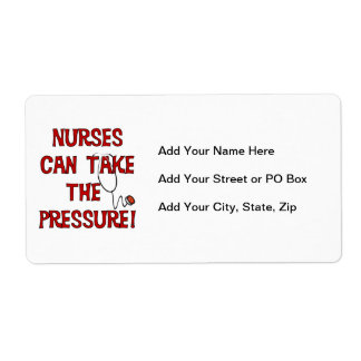 Sjuksköterskor kan ta trycket fraktsedel