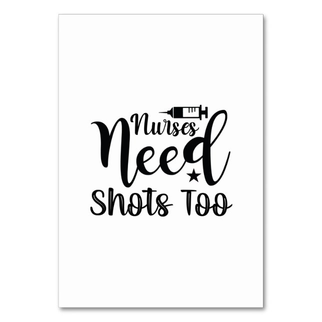 Sjuksköterskor med gift behöver också stötar bordsnummer (Framsidan)