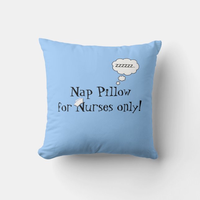 Sjuksköterskor - Pillow-Blue Kudde (Framsida)