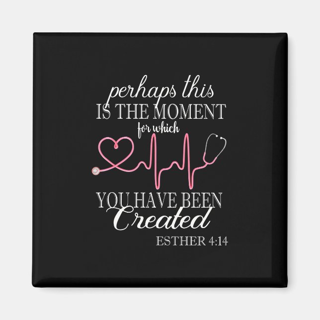 Sjuksköterskor Skapat nutida Ruth Nurse Blessing Magnet (Framsidan)