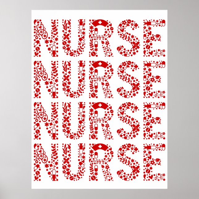 Sjuksköterskor som är registrerade sjuksköterskor  poster (Framsidan)