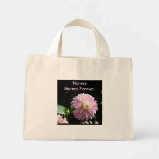Sjuksköterskor Systrar För Evigt! Tote bag Pink Da Mini Tygkasse