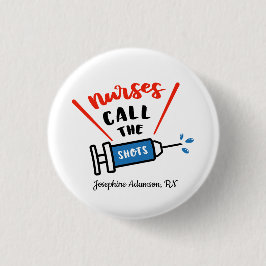 Sjuksköterskorna styr om Personalisera med namn Knapp