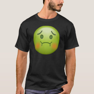 Sjukt notera Emoji ansikte T Shirt