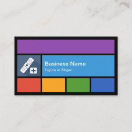 Sjukvård - Kreativet Färgbrickor Visitkort