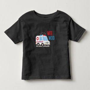 Sjukvårdare Ambulance Car var värphöns EMT T Shirt