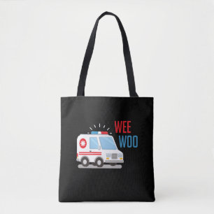 Sjukvårdare Ambulance Car var värphöns EMT Tygkasse