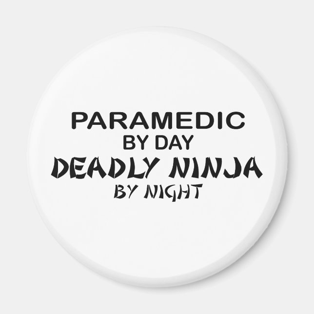 Sjukvårdare Deadly Ninja by Night Magnet (Framsidan)