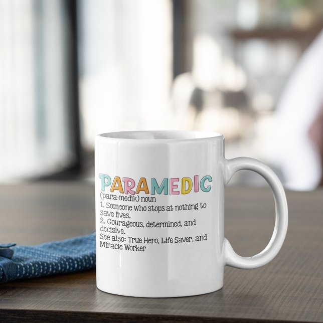 Sjukvårdare Definition Kaffemugg (Skapare uppladdad)