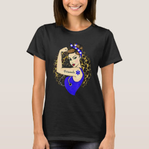 Sjukvårdare Ems Girl Power Modern Rosie Rosie Rive T Shirt