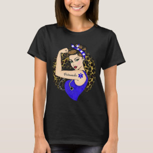 Sjukvårdare EMS Girl Power Modern Rosie Rosie Rive T Shirt