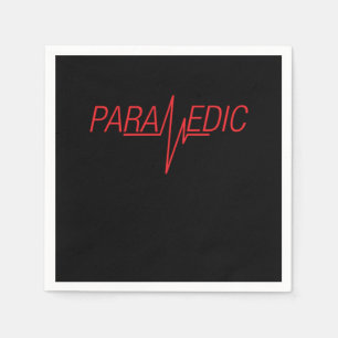 Sjukvårdare EMT EMS Ambulance Medicine First Aid G Pappersservett