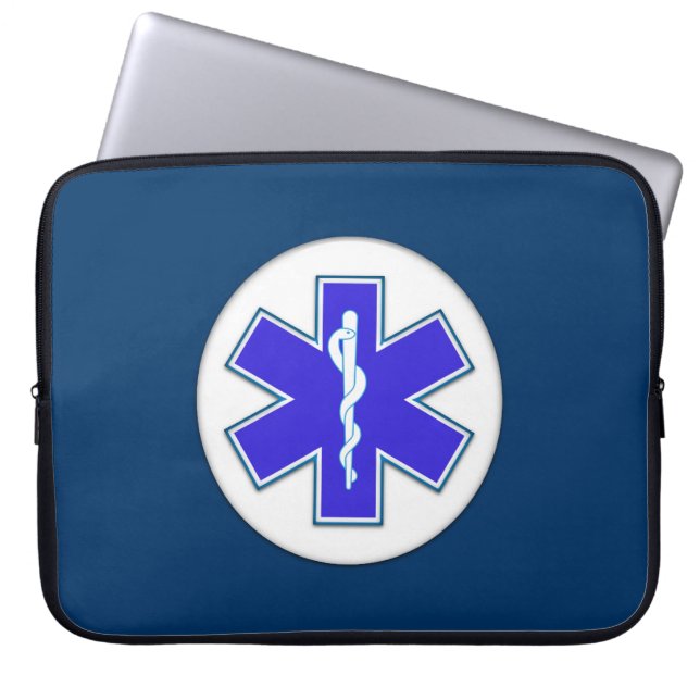 Sjukvårdare EMT EMS Laptop Sleeve (Framsidan)